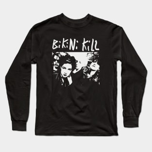 Bikini Kill Band Long Sleeve T-Shirt